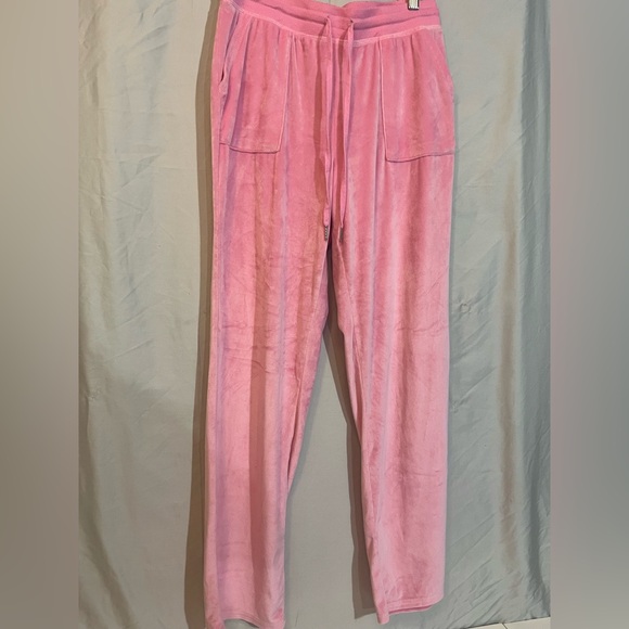 Juicy Couture Bubble Pink Velour Lounge Set Women’s Large - Picture 5 of 12